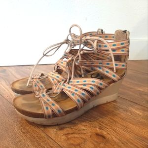 OTBT Way Out Platform Wedge Sandals